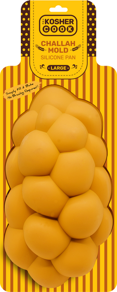 Silicone Challah Braid Bread Mold Bakeware, Perfect Kosher Challah Braided Baking Mold Pan, No Shaping Required- Assorted Sizes