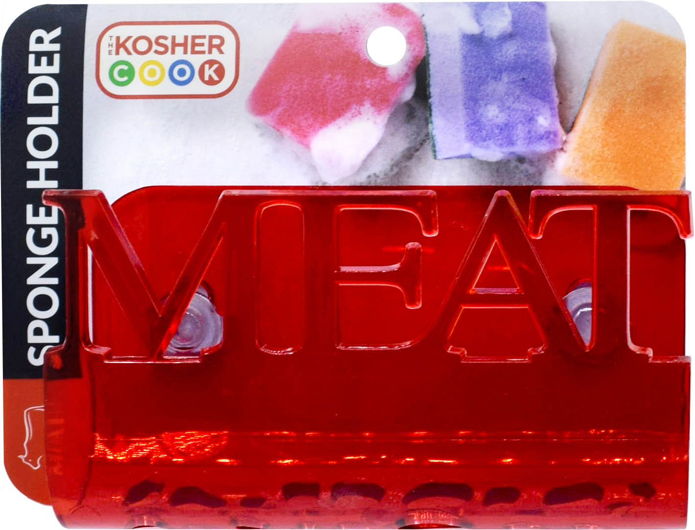 The Kosher Cook Sponge Holder With Suction Cup Mounts - Sink Insert to ...