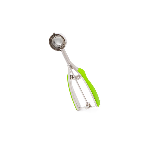 Millvado - Stainless Steel Scooper, Soft Grip Handles, Small, 1.6", 0.78 oz Assorted Colors