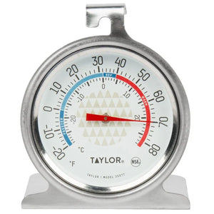 Taylor 2 1/2" Dial Refrigerator / Freezer Thermometer