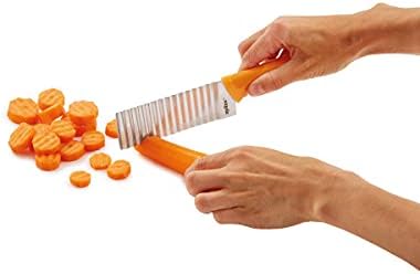 ZYLISS Crinkle Cut Knife, Potato and Vegetable Cutter, Stainless Steel