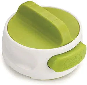 Joseph Joseph Can-Do Compact Can Opener Easy Twist Release Portable Space-Saving Manual Stainless Steel, Green