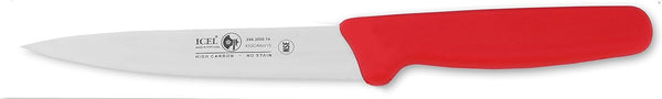 Icel 5 1/2-inch Stiff Boning Knife, Extra Wide Straight Blade Assorted Colors