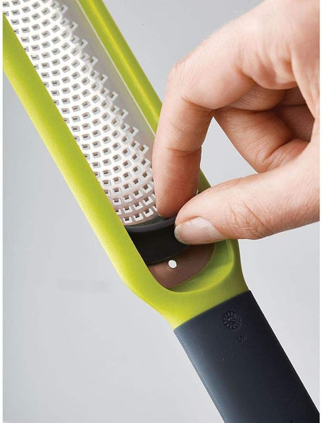 Joseph Joseph Handi-Zest Multi-Function Zester with Blade Wiper, Green