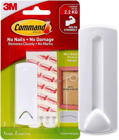 Command Wire-Back Picture Hanger