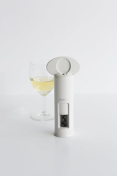 Brabantia Classic Corkscrew Bottle Opener - White