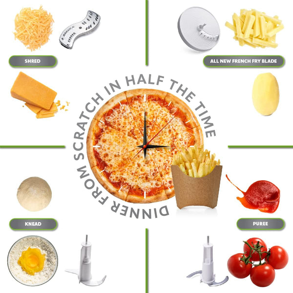 Braun 12 in 1 Multi-Functional Food processor | Kitchen System With Dual Control Technology, chopper, Blender, Juice Extractor, Citrus Juicer and French fry disc