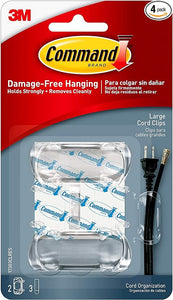 Command Decorate Damage-Free, Large, 4 Pack