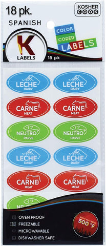 The Kosher Cook, Assorted Kosher Labels Spanish