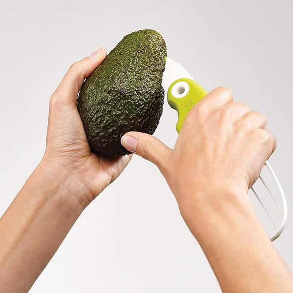 Joseph Joseph GoAvocado 3-in-1 Avocado Slicer, Green