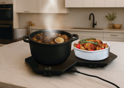 CLASSIC KITCHEN 4 BLACK PLATA SET