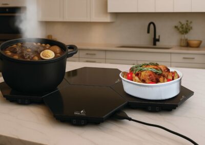 CLASSIC KITCHEN 4 BLACK PLATA SET