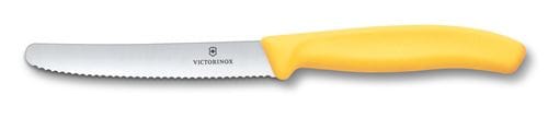 Victorinox Swiss Classic Paring Knife With Serrated Edge, Round Point Assorted Colors