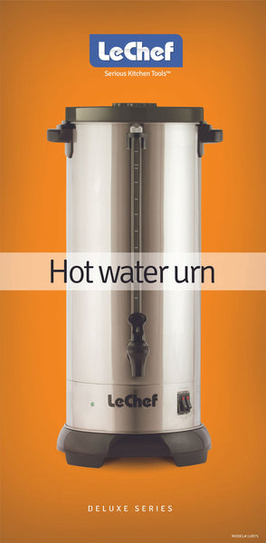 LE'CHEF ELECTRIC HOT WATER URN 75 CUP