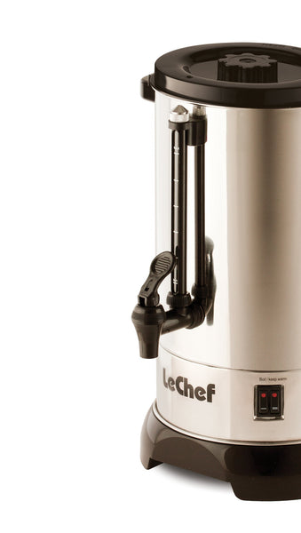 LE'CHEF ELECTRIC HOT WATER URN 60 CUP