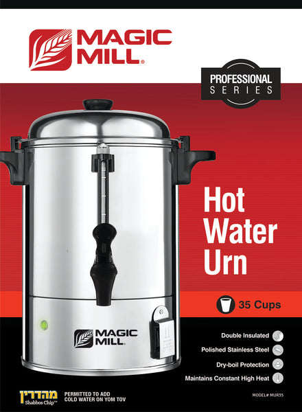 MAGIC MILL DOUBLE INSULATED HOT WATER URN 35 CUP