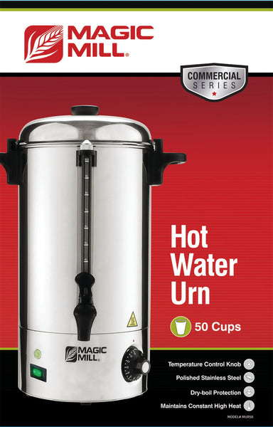 MAGIC MILL HOT WATER URN 50 CUP