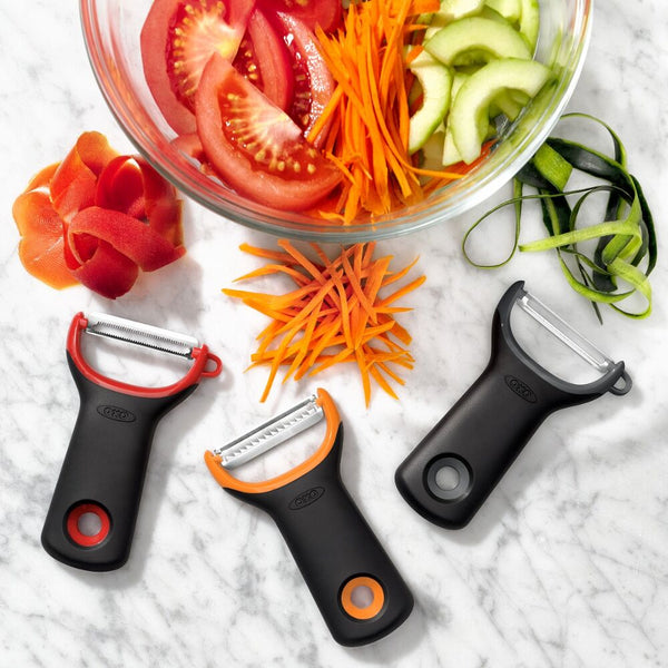 OXO 3-Piece Prep Peeler Set, Assorted Blades