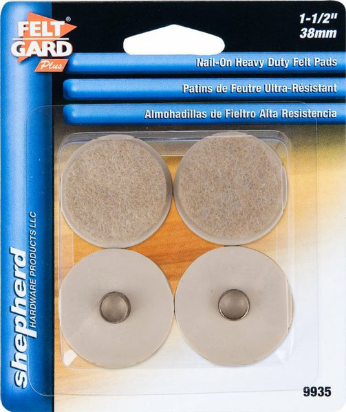 FELT GARD-H.DUTY-NAIL ON PADS 1.5″