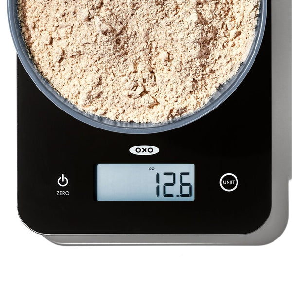 OXO Everyday Glass Food Scale 11lbs/5kg