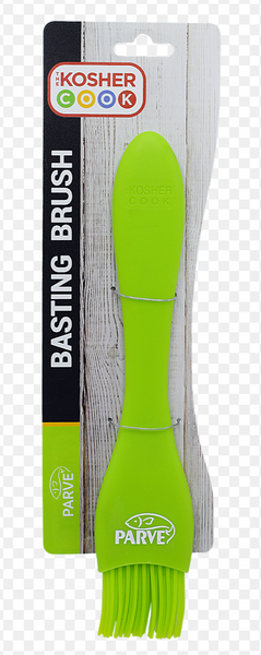 The Kosher Cook, 12 Inch Silicone Basting Brush AssortedColors